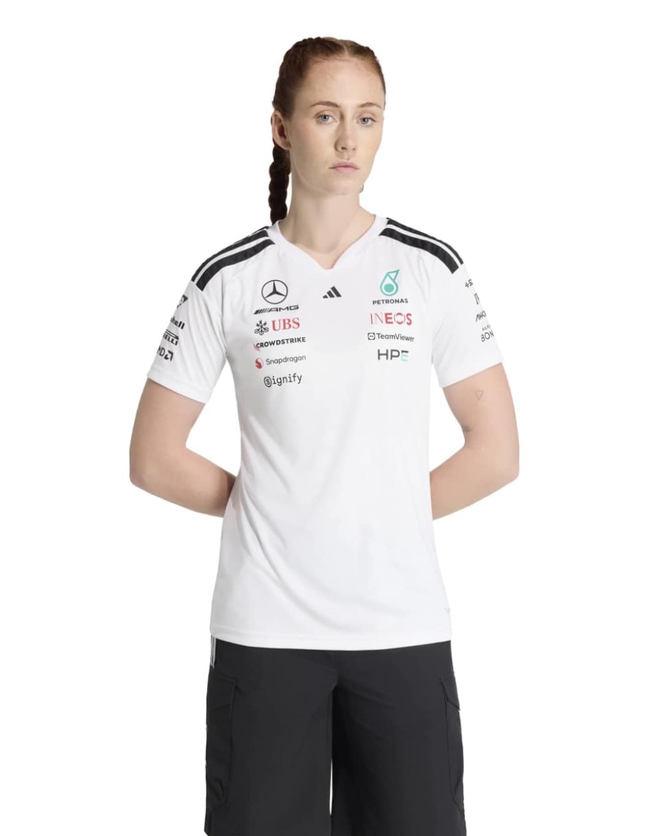 Playera manga corta cuello redondo para mujer Playera manga corta cuello redondo para mujer