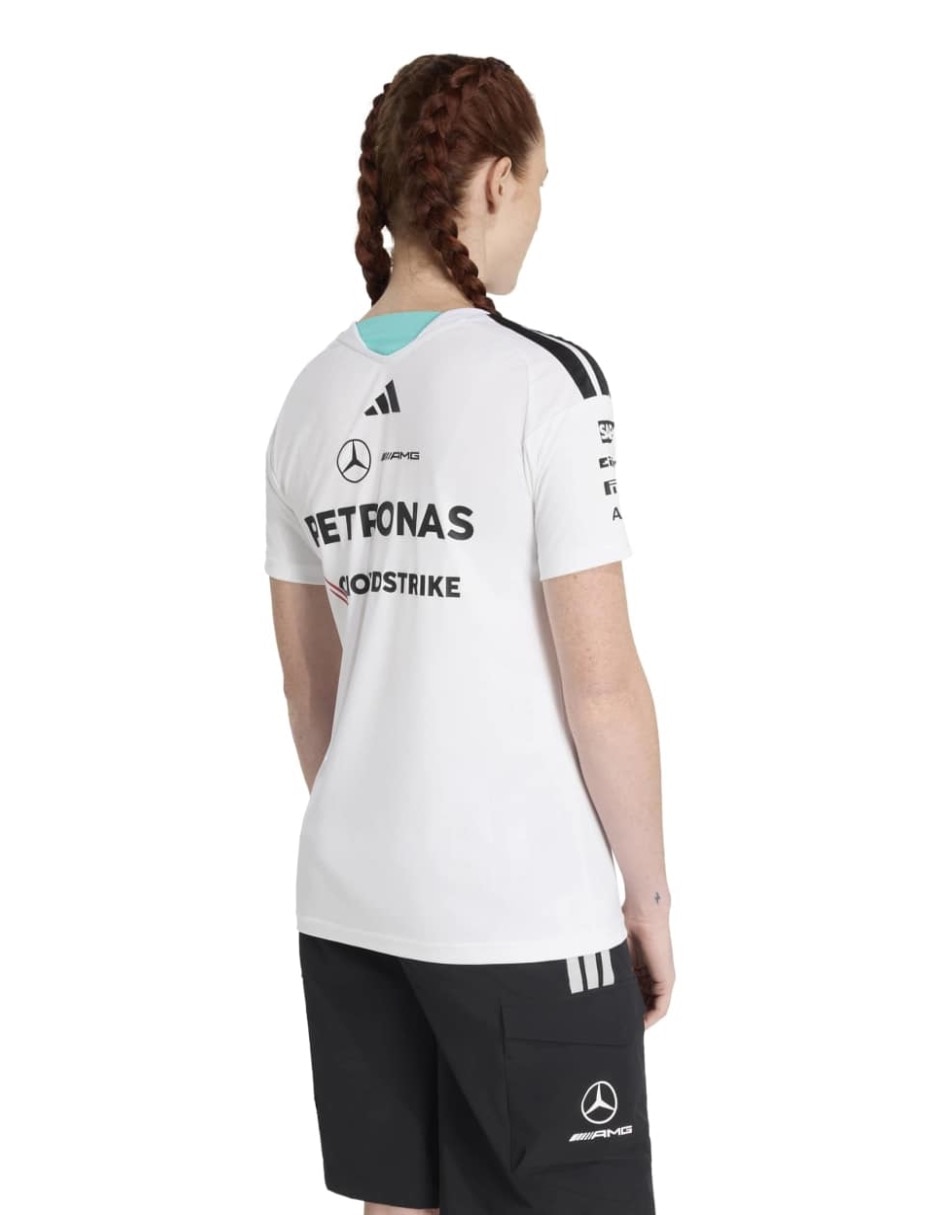 Playera manga corta cuello redondo para mujer 2