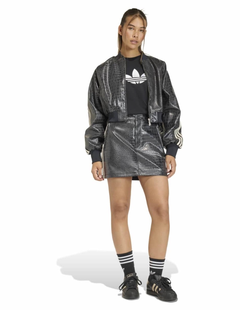 Falda mini Adidas Originals a la cintura