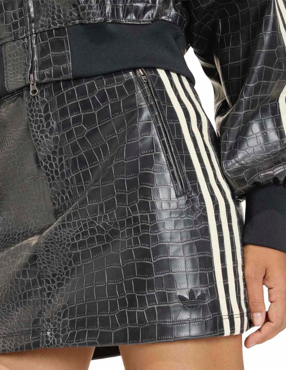 Falda mini Adidas Originals a la cintura