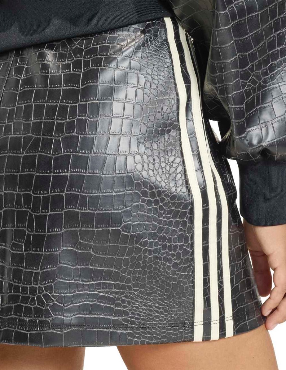 Falda mini Adidas Originals a la cintura
