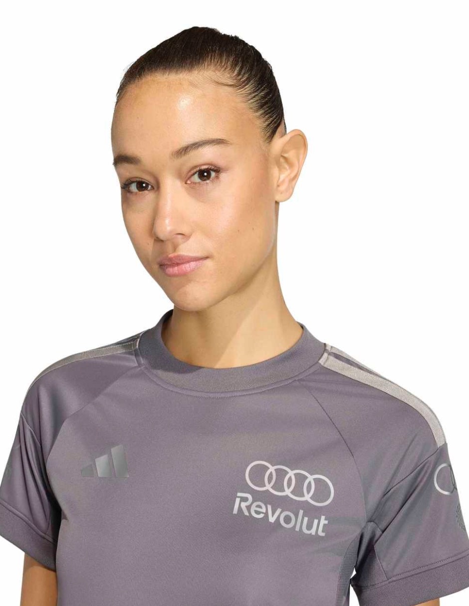 Playera manga corta Adidas Originals cuello redondo para mujer