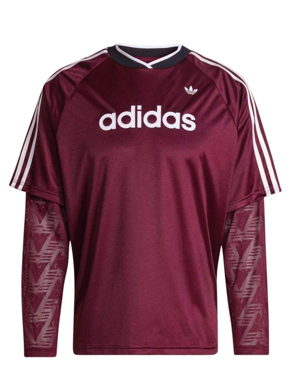"playera" "manga" larga lace ls jersey "cuello" v "para mujer" 2