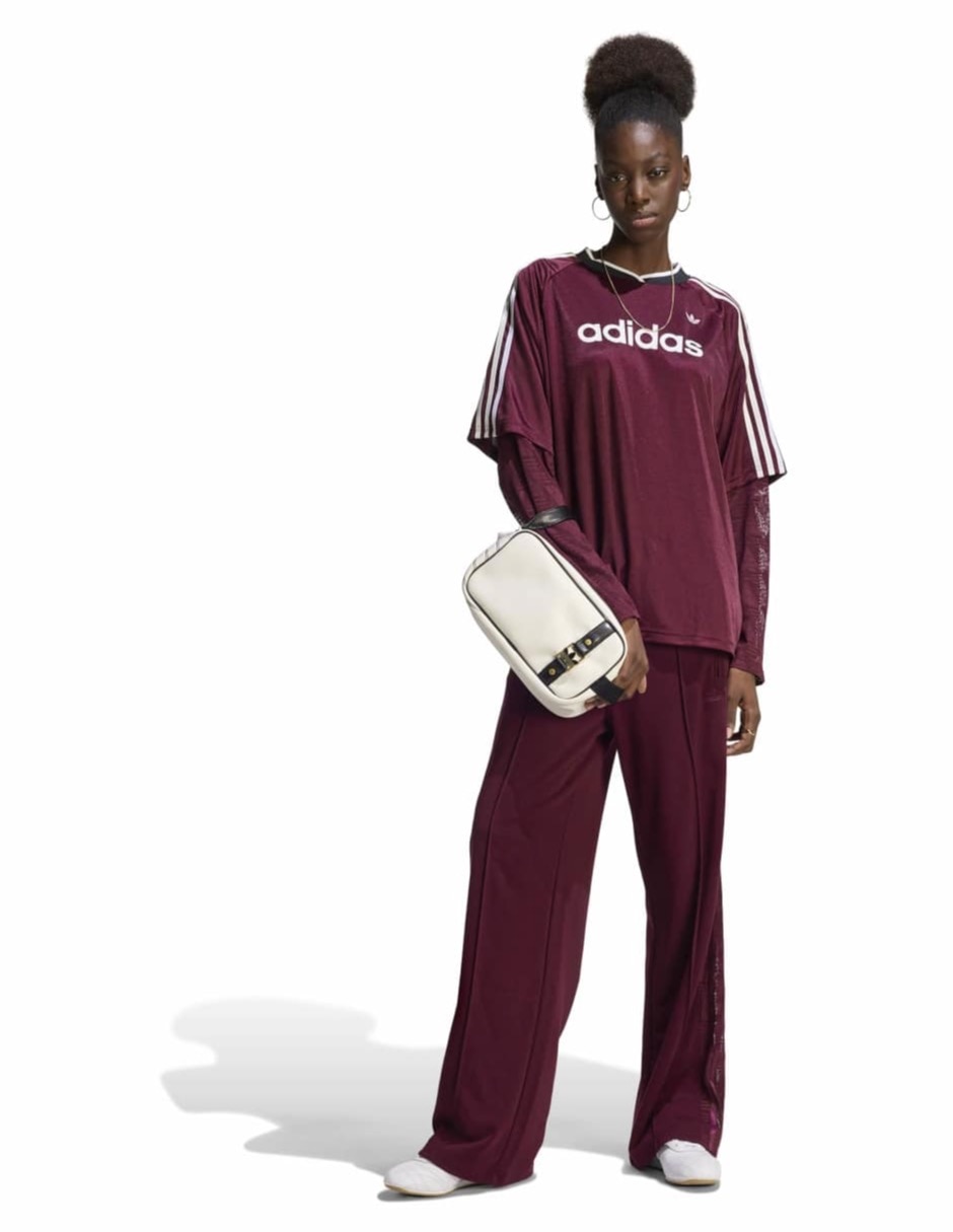 "playera" "manga" larga lace ls jersey "cuello" v "para mujer" 3
