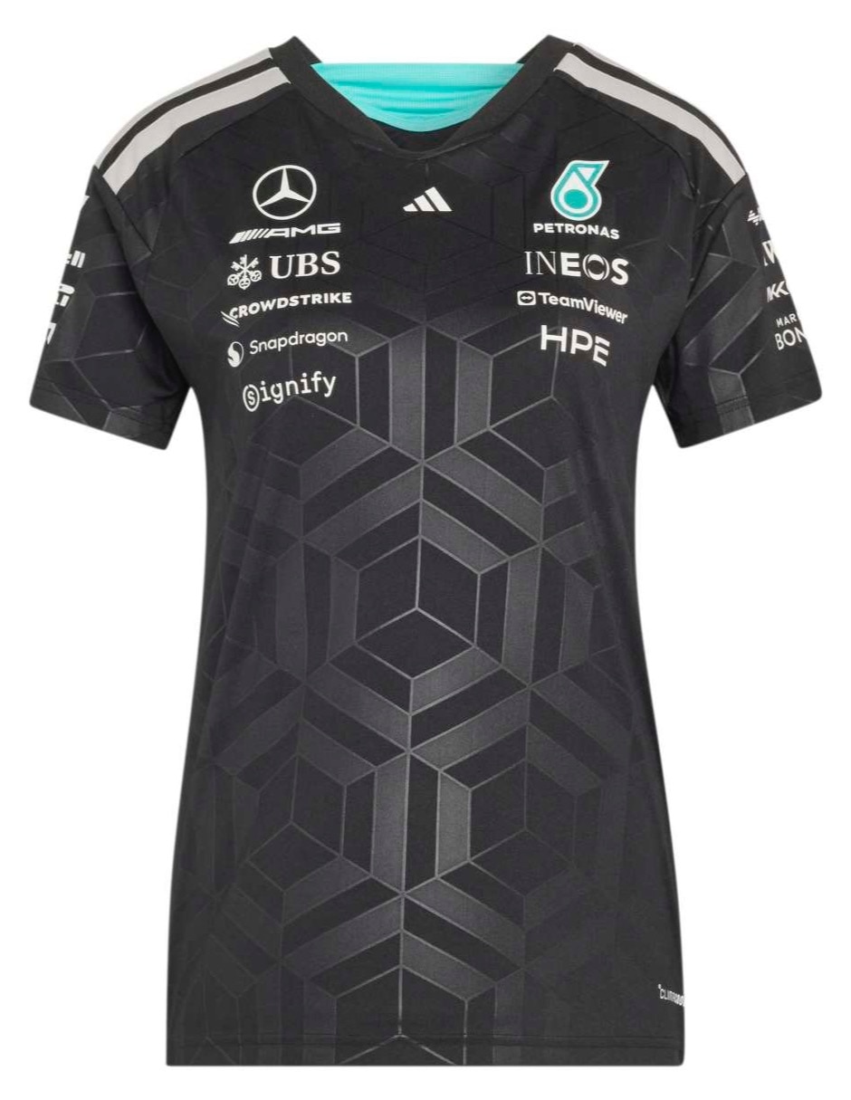 Playera manga corta cuello redondo para mujer 8