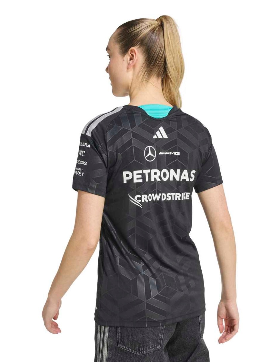 Playera manga corta cuello redondo para mujer 9