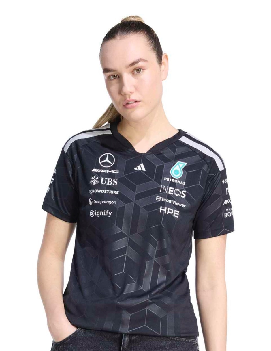Playera manga corta cuello redondo para mujer 10