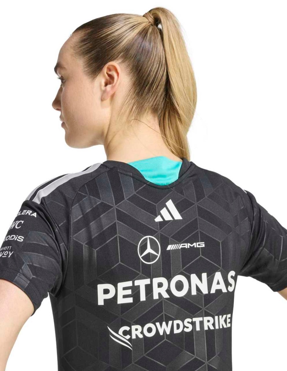 Playera manga corta cuello redondo para mujer 13