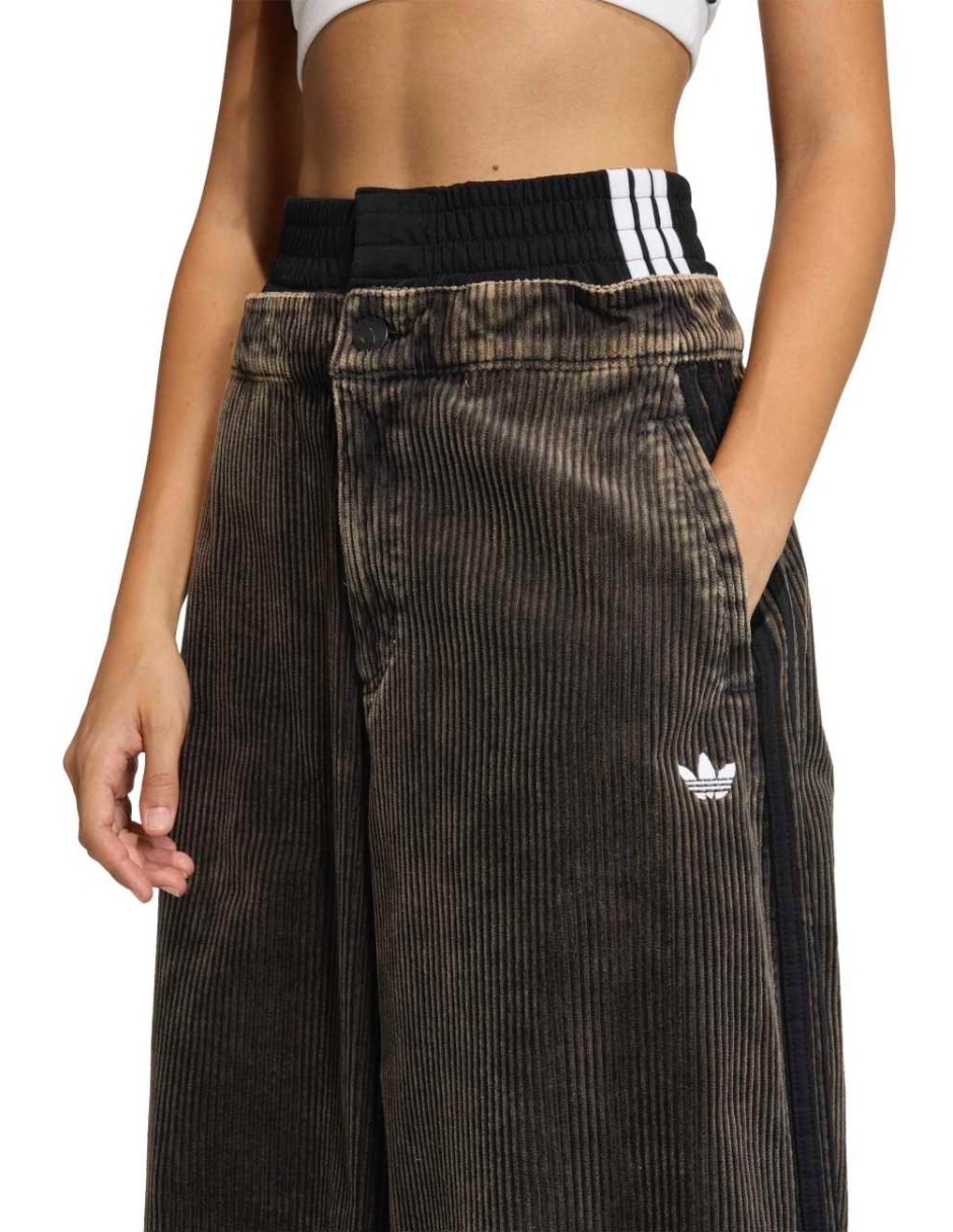 Pants acampanado Adidas Originals con elástico para mujer