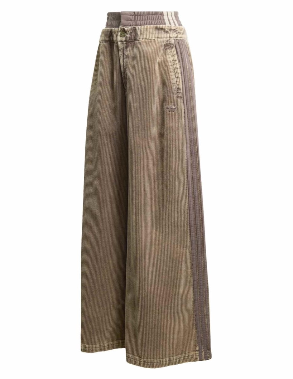 Pants regular con elástico para mujer 2