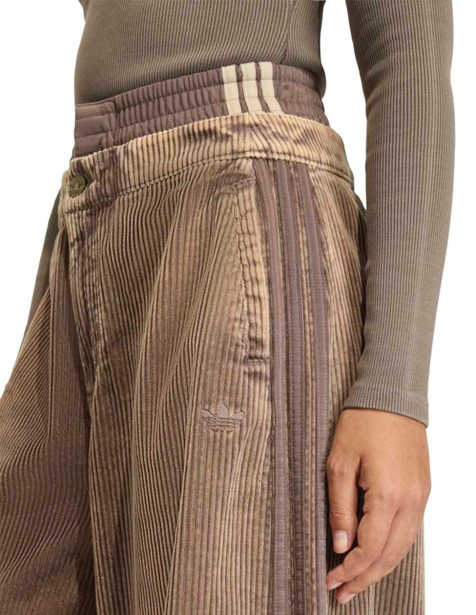 Pants regular con elástico para mujer 5