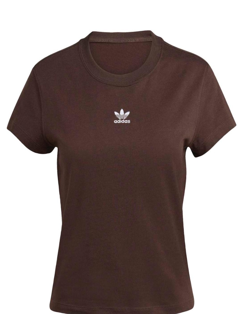 Playera manga corta Adidas Originals cuello redondo para mujer