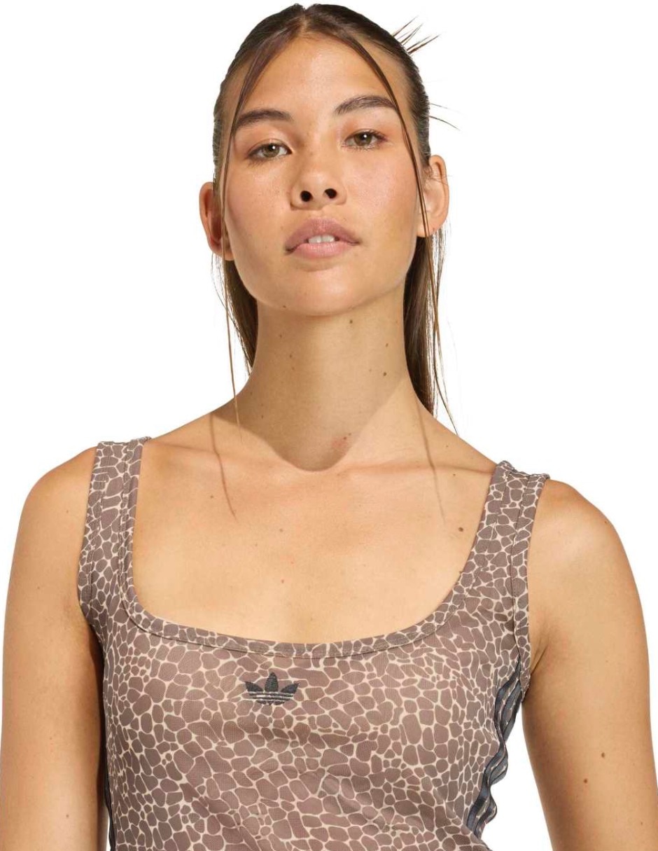 Playera tank Aop Tank Top cuello cuadrado para mujer 5