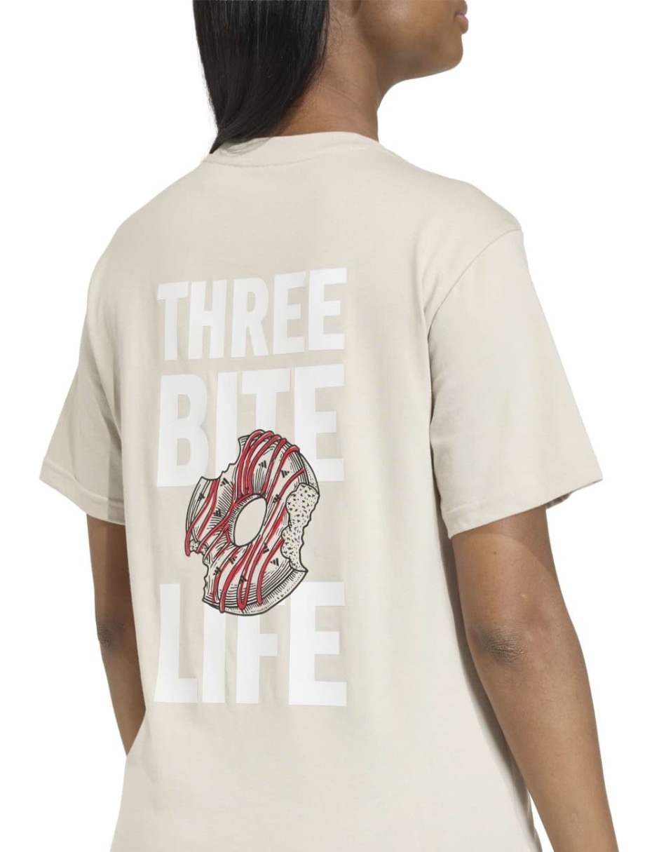Playera manga corta cuello redondo para mujer 5