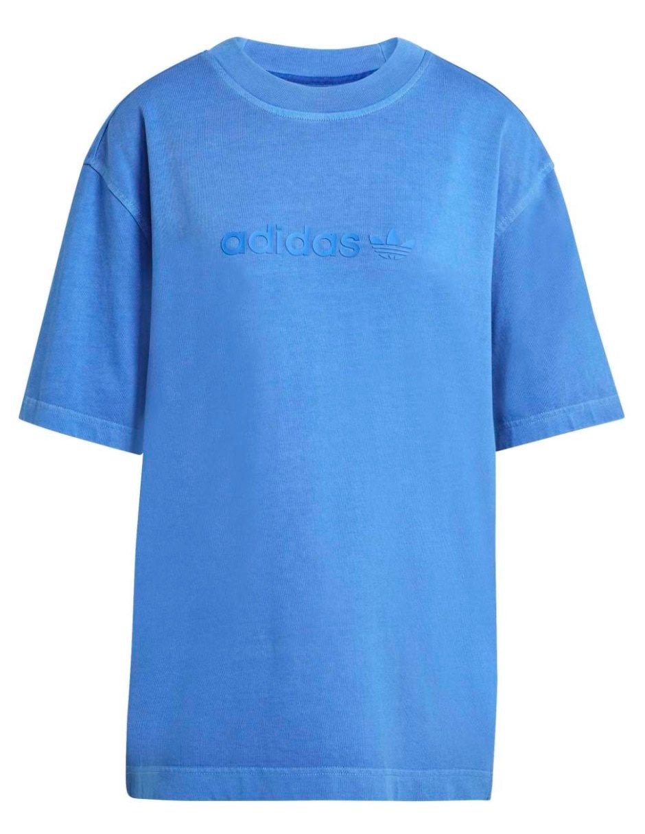Playera manga corta Adidas Originals cuello redondo para mujer