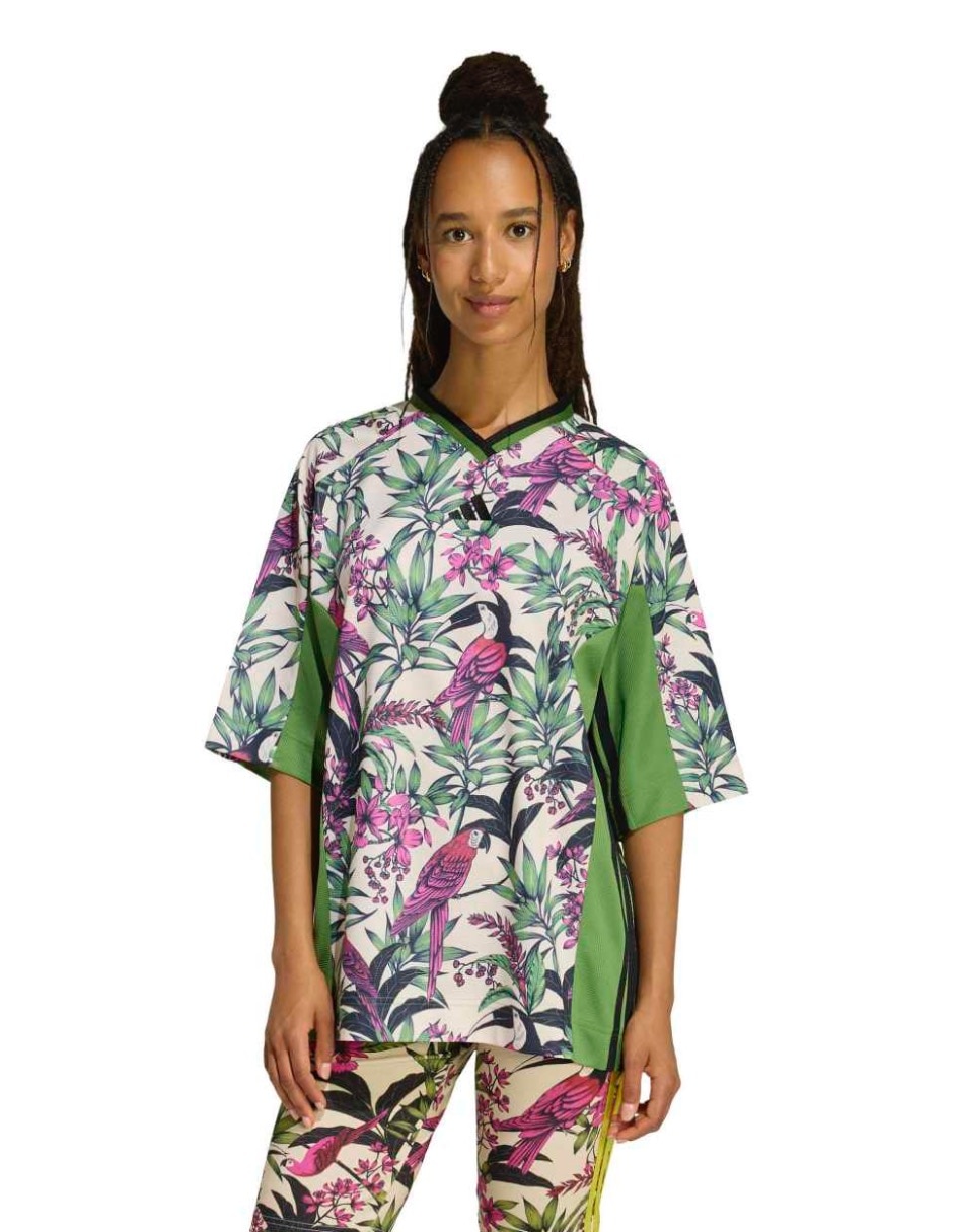 Playera manga corta cuello redondo para mujer Playera manga corta cuello redondo para mujer