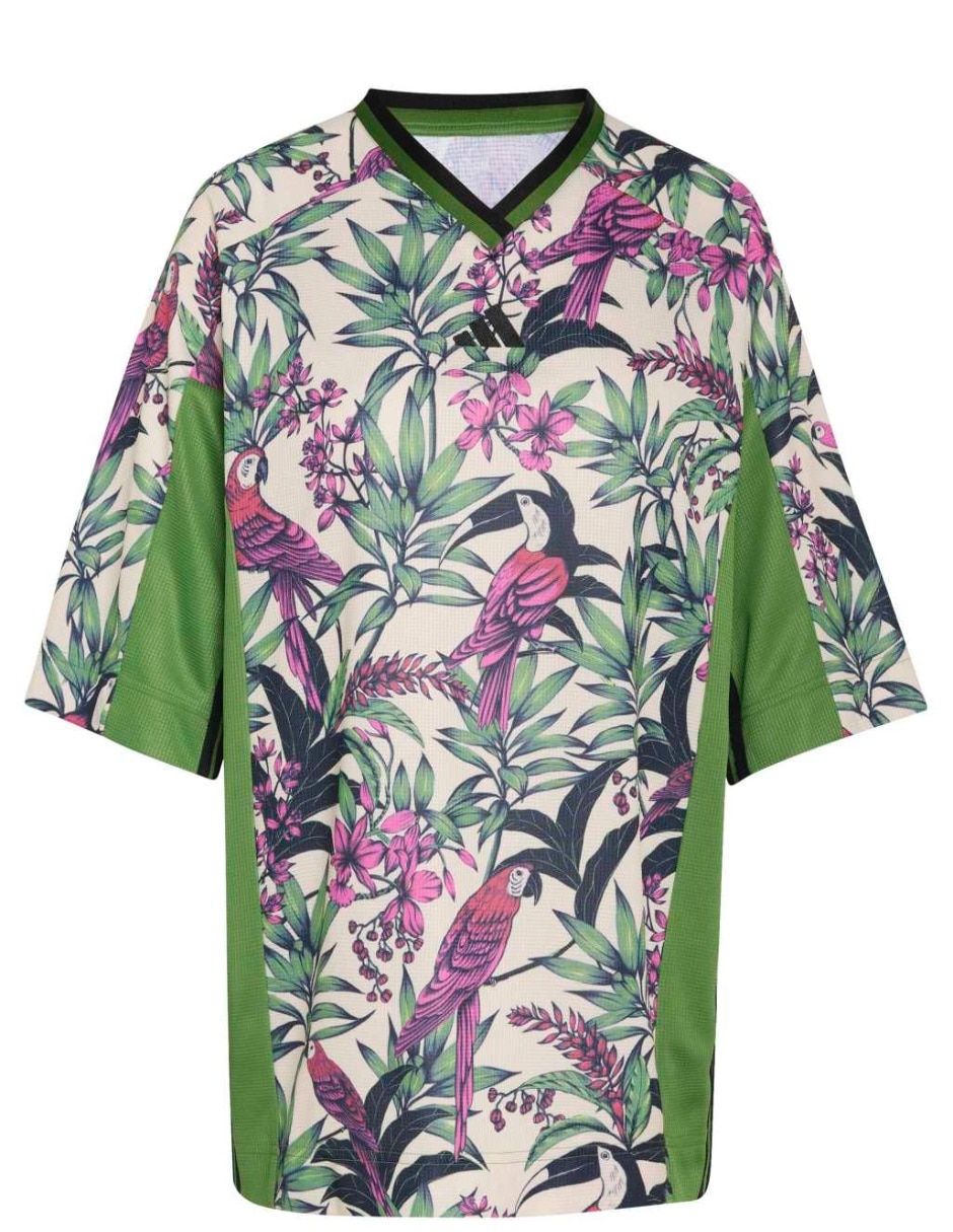Playera manga corta cuello redondo para mujer 2
