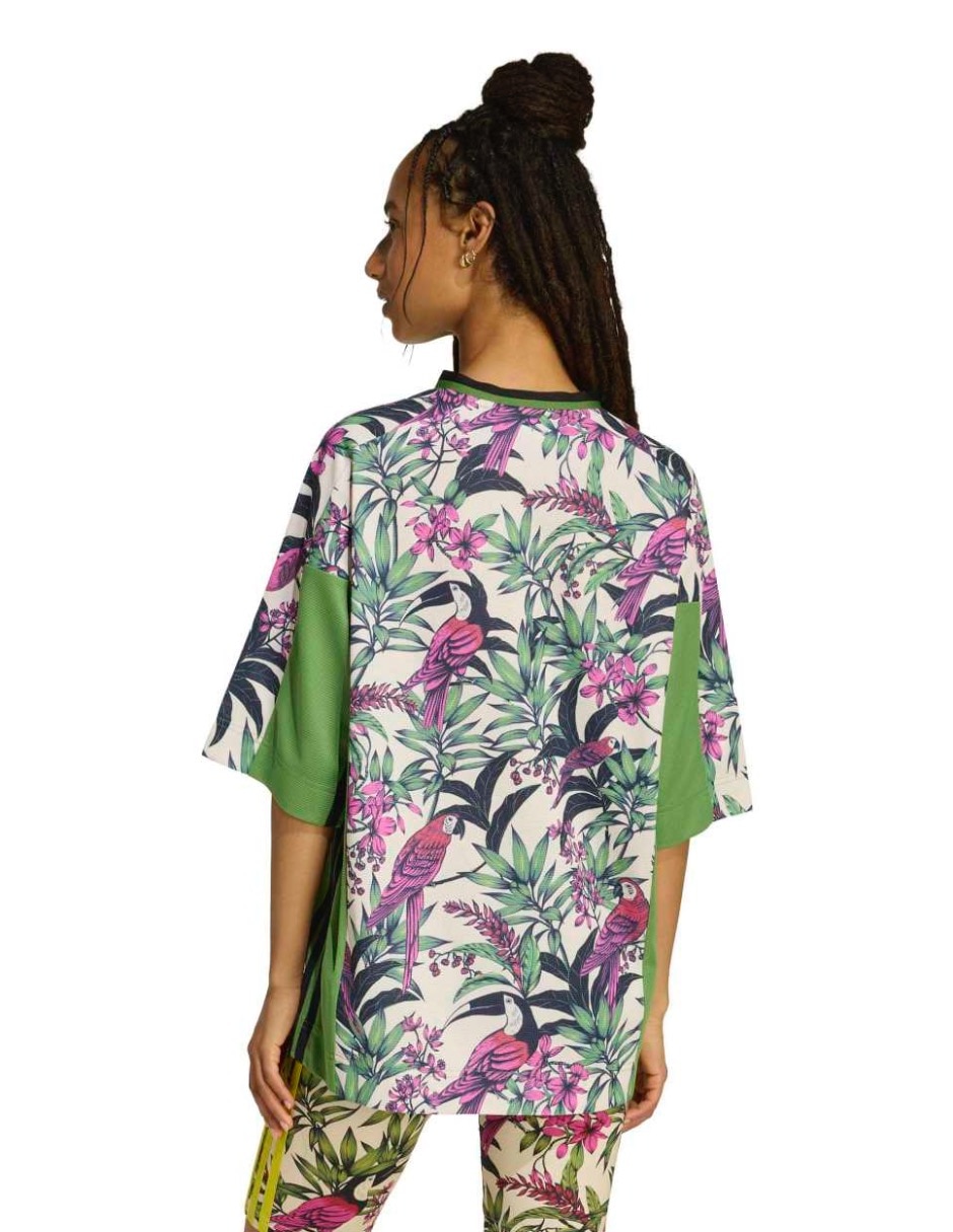 Playera manga corta cuello redondo para mujer 3