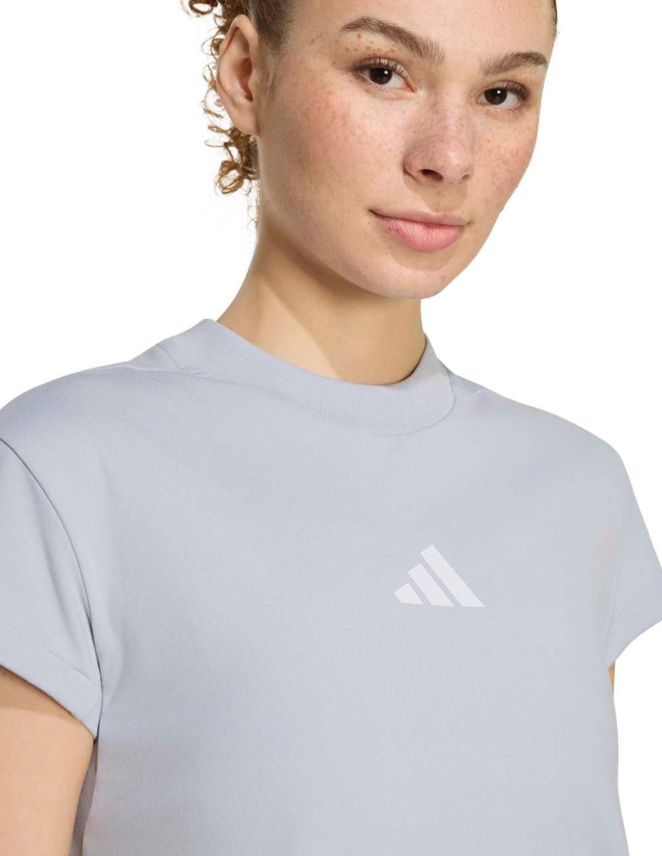 Playera manga corta adidas originals cuello redondo para mujer