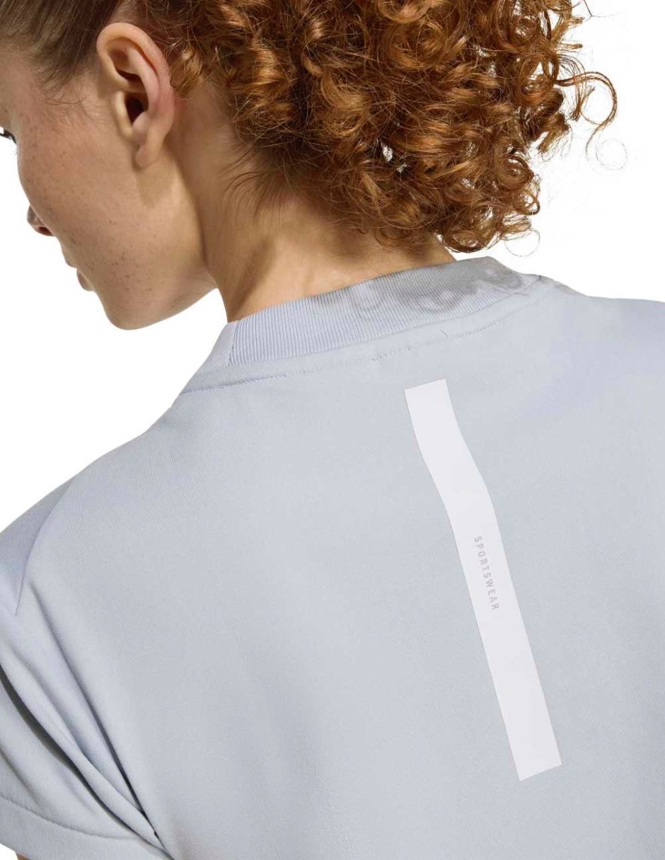Playera manga corta adidas originals cuello redondo para mujer