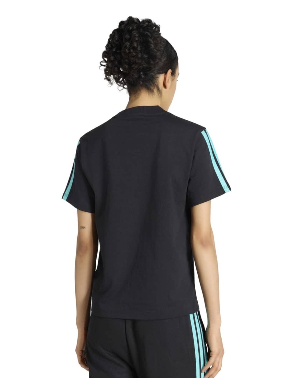 Playera manga corta Adidas Originals cuello redondo para mujer