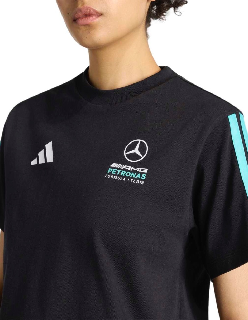 Playera manga corta Adidas Originals cuello redondo para mujer