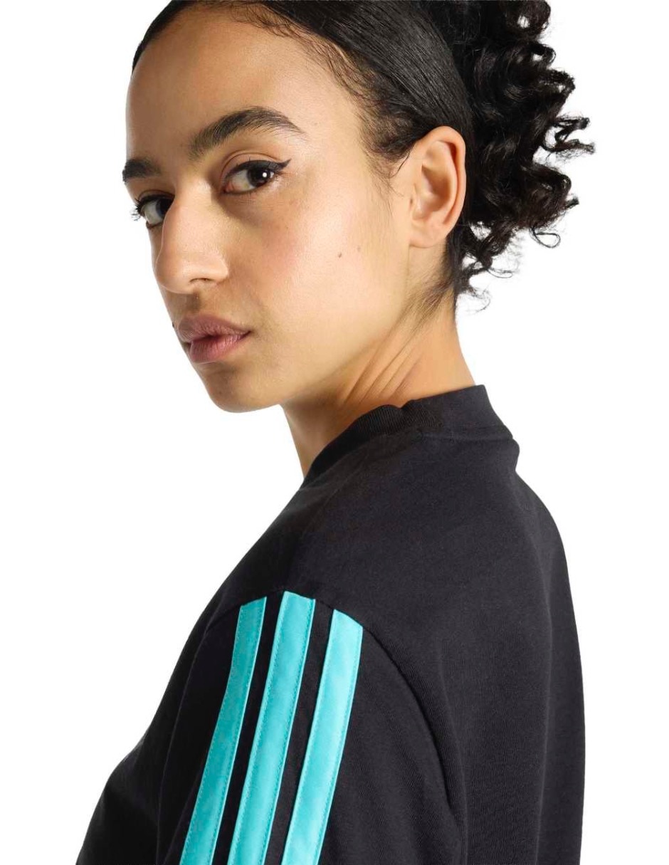 Playera manga corta Adidas Originals cuello redondo para mujer