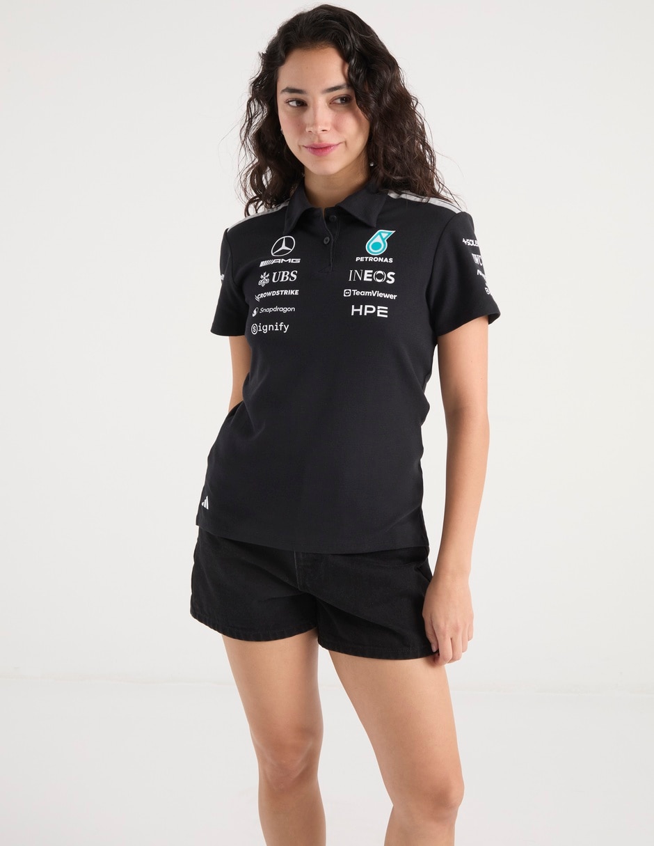 Playera tipo polo para mujer 1