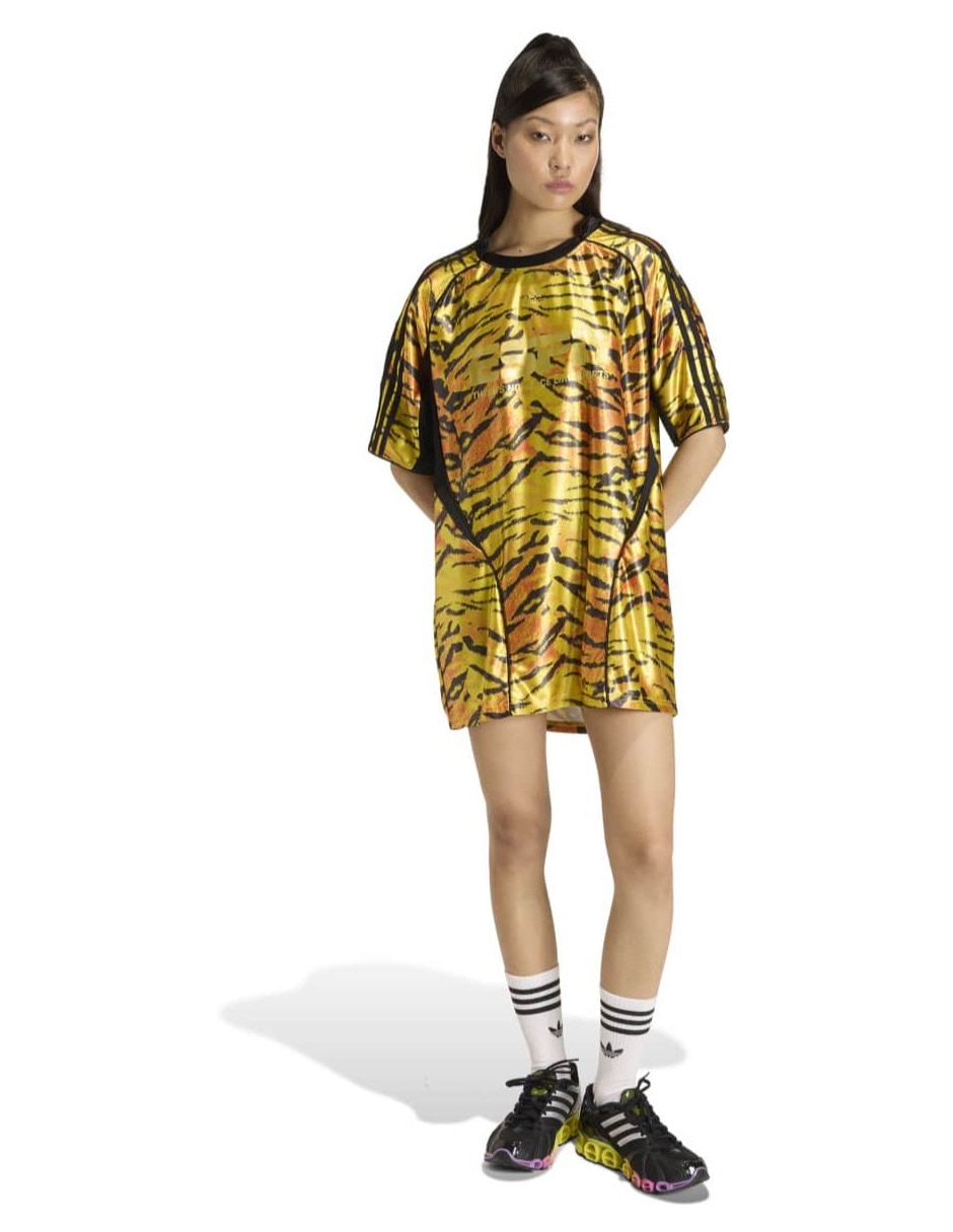 Vestido corto casual F50 AOP JSY para mujer Vestido corto casual F50 AOP JSY para mujer