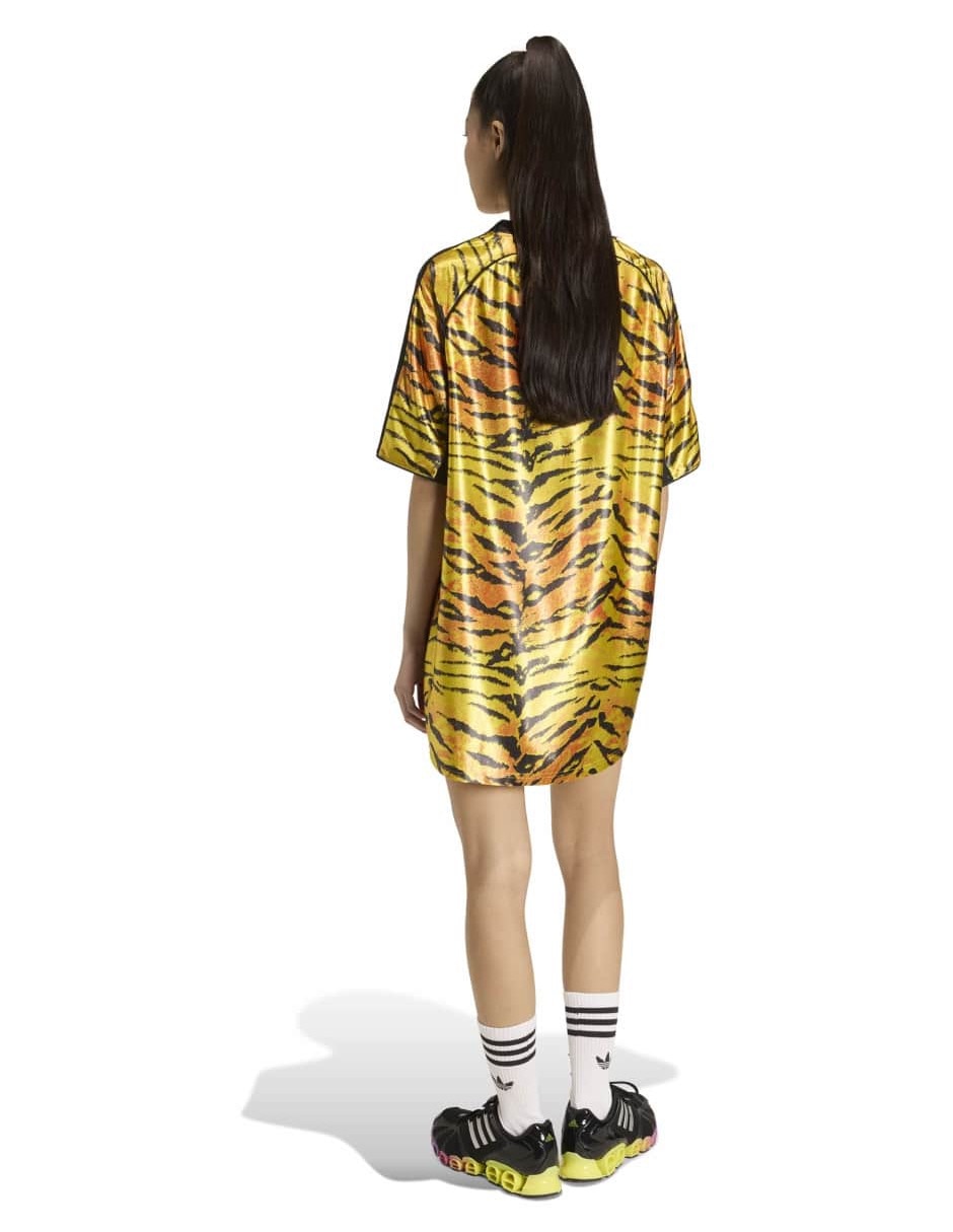 Vestido corto casual F50 AOP JSY para mujer 3