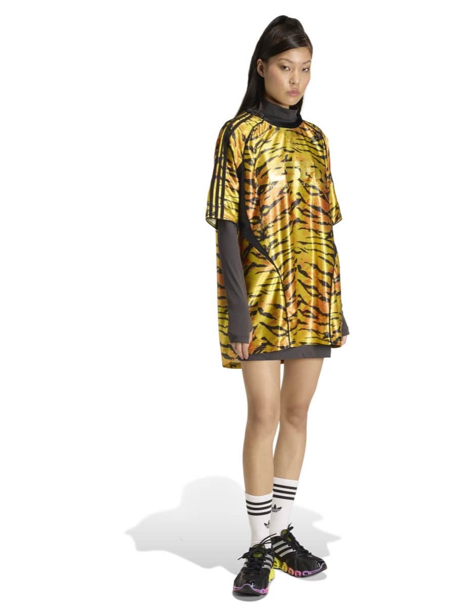 Vestido corto casual F50 AOP JSY para mujer 4