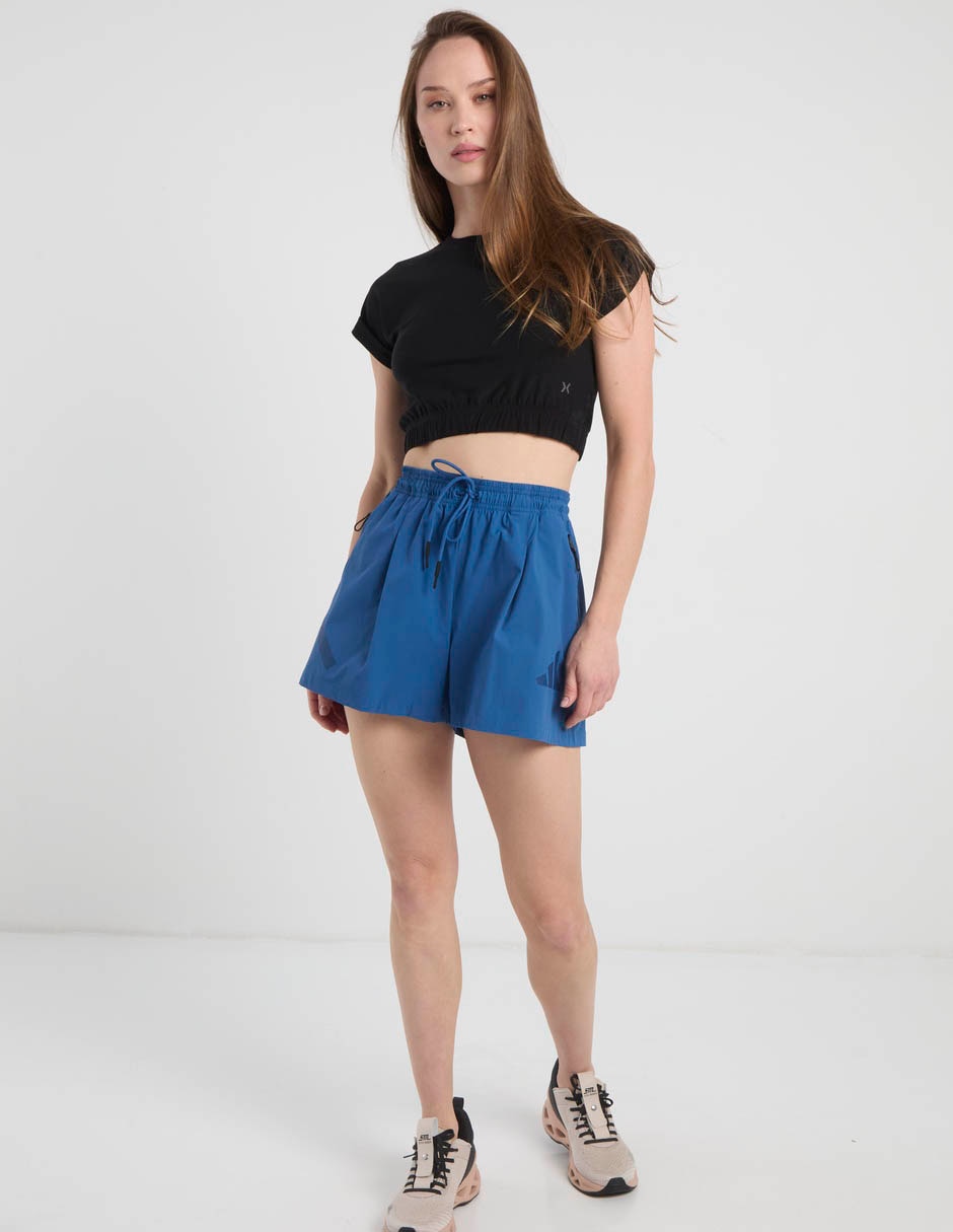 "short/bermuda" "de" algodón "para mujer" 4