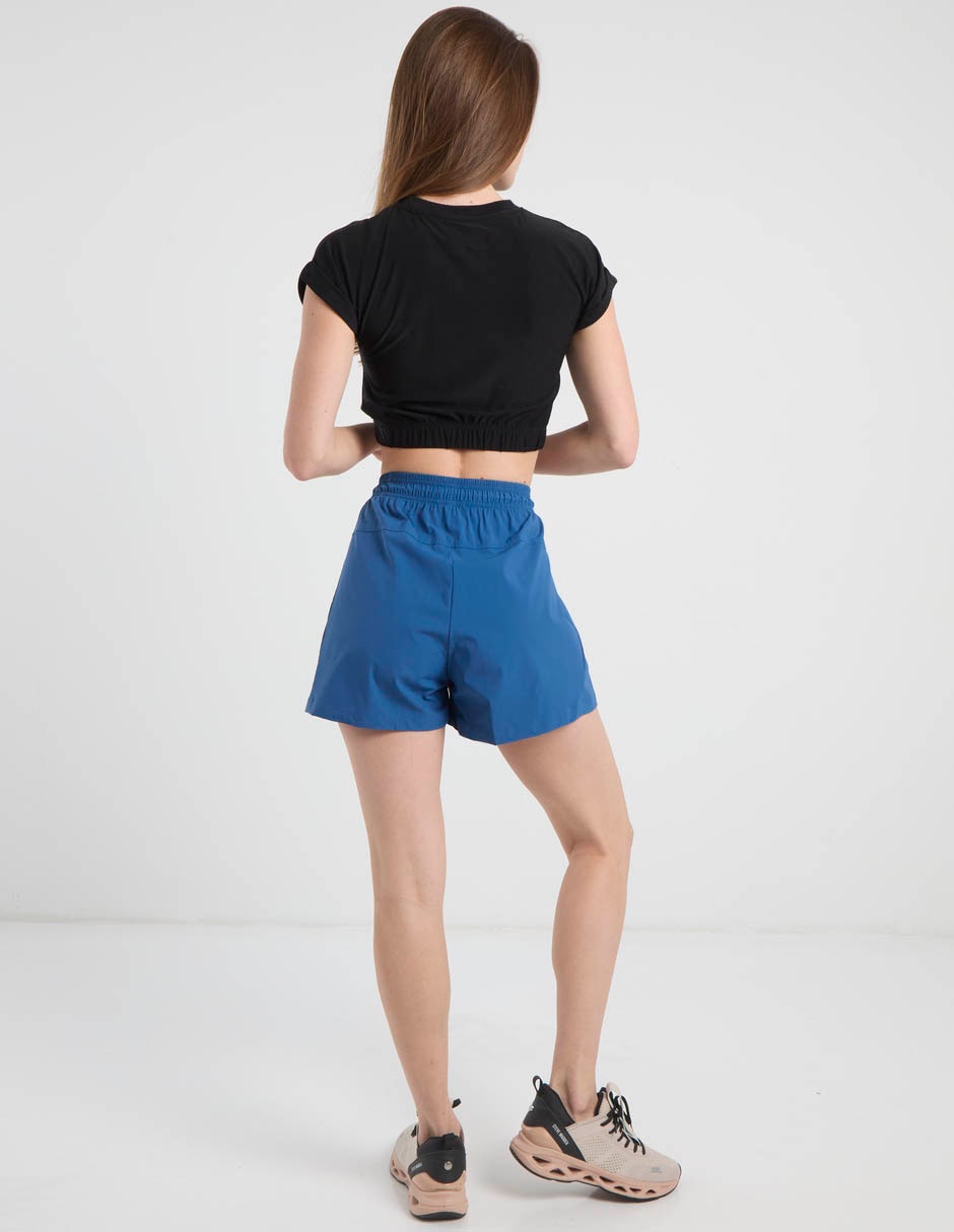 "short/bermuda" "de" algodón "para mujer" 6