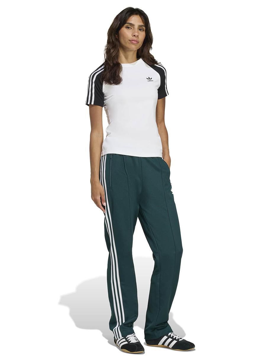 Pants regular con elástico para mujer 5