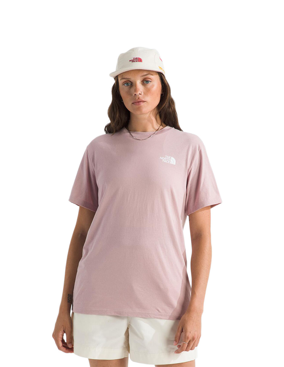 Playera manga corta Core Box Nse cuello redondo para mujer Playera manga corta Core Box Nse cuello redondo para mujer