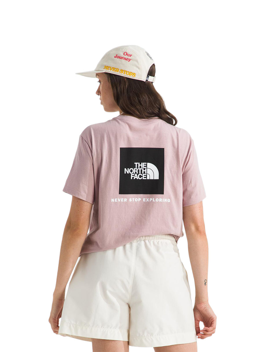 Playera manga corta The North Face Core Box Nse cuello redondo para mujer
