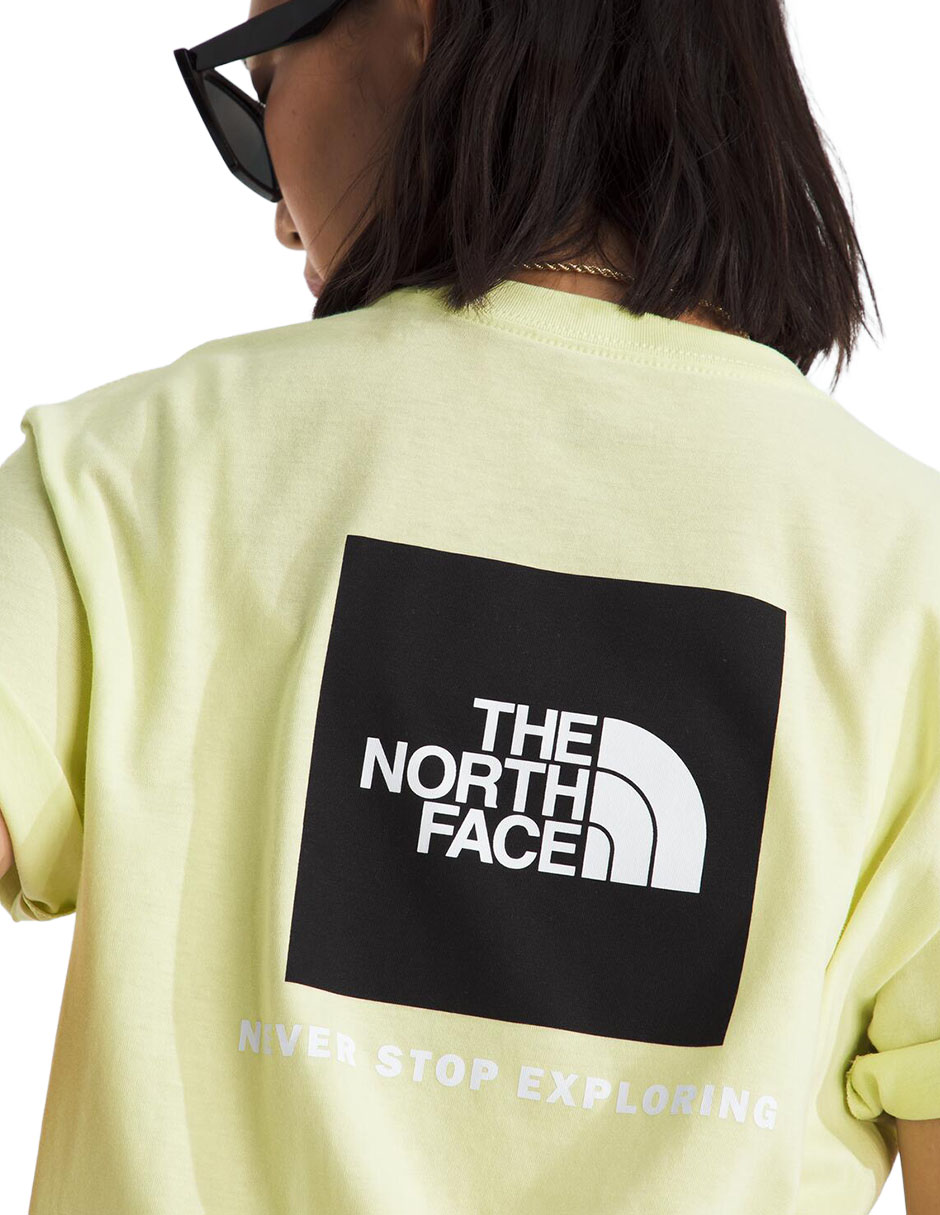 Playera manga corta The North Face Evolution Simple Dome Rlx cuello redondo para mujer