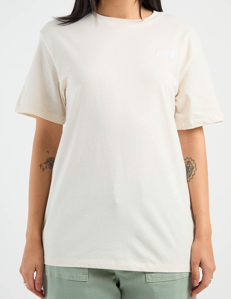 Playera manga corta The North Face W Evolution Simple Dome Rlx Short Sleeve cuello redondo para mujer