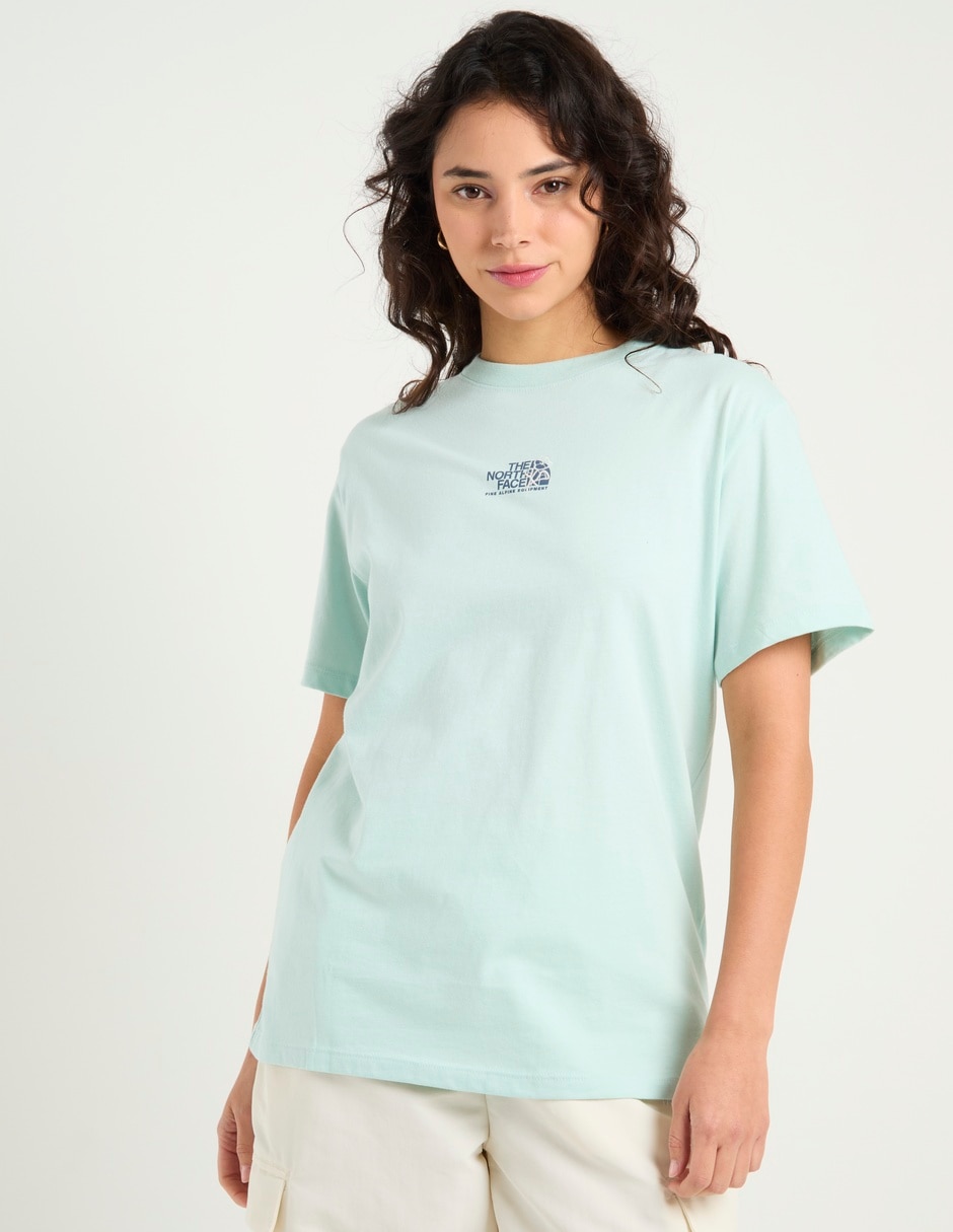 Playera manga corta cuello redondo para mujer Playera manga corta cuello redondo para mujer
