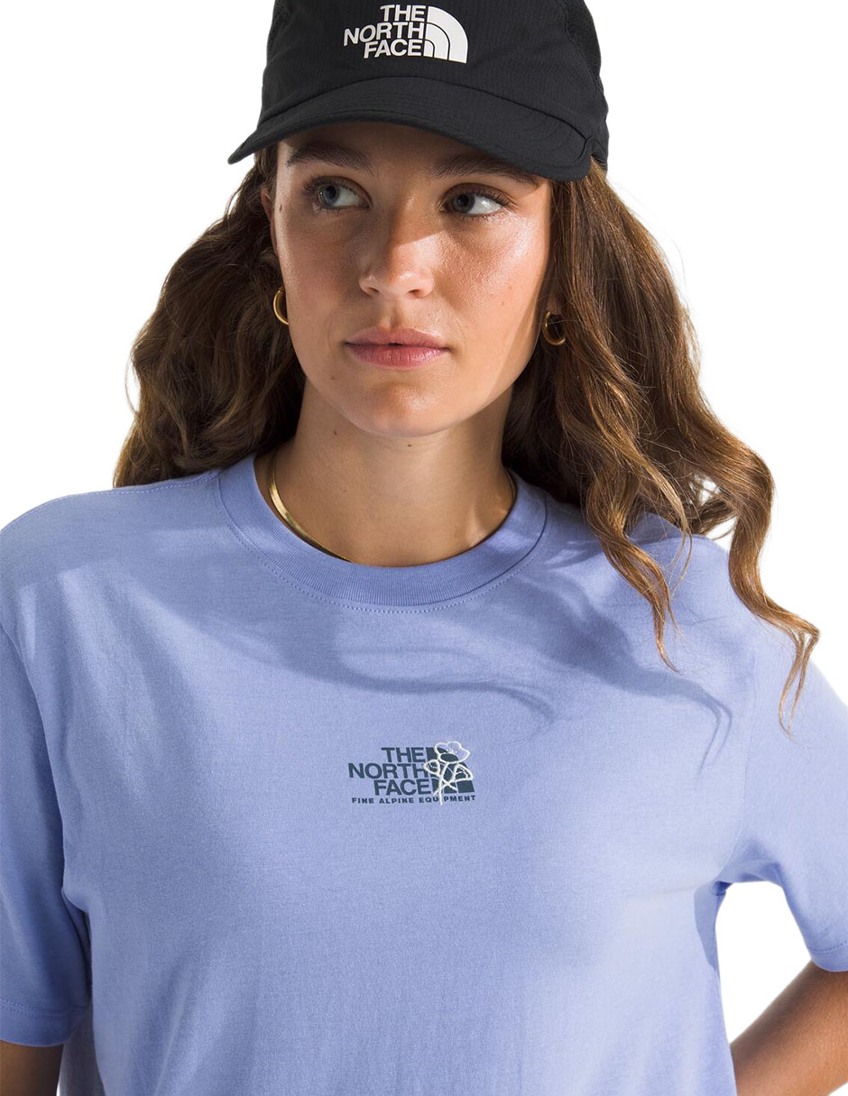 Playera manga corta The North Face cuello redondo para mujer