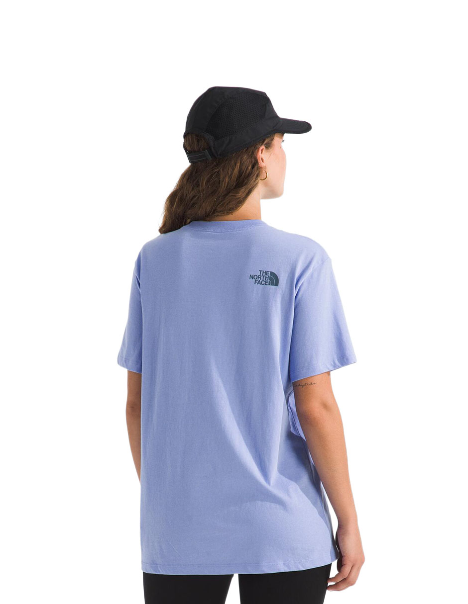 Playera manga corta The North Face cuello redondo para mujer