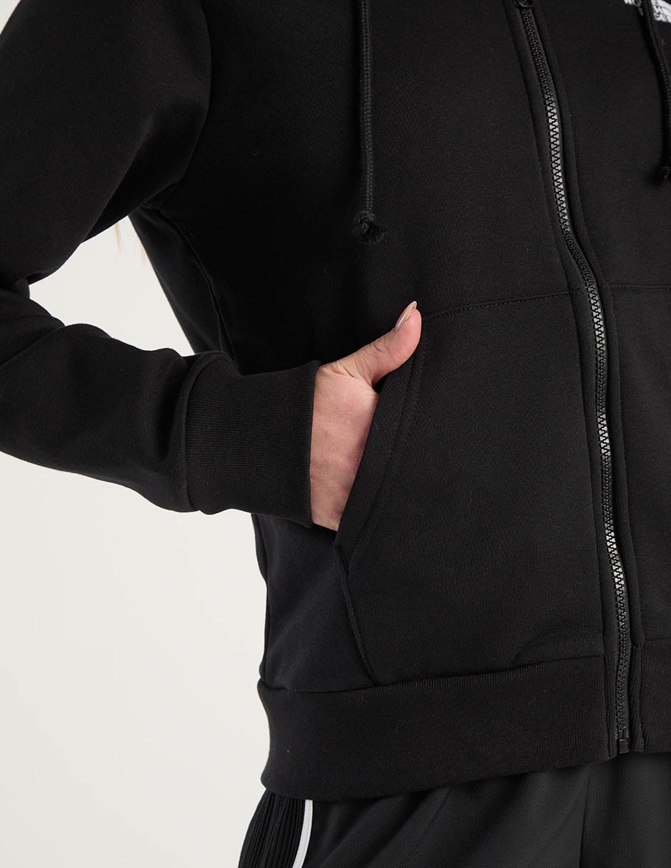 Sudadera con capucha y bolsa para mujer 5