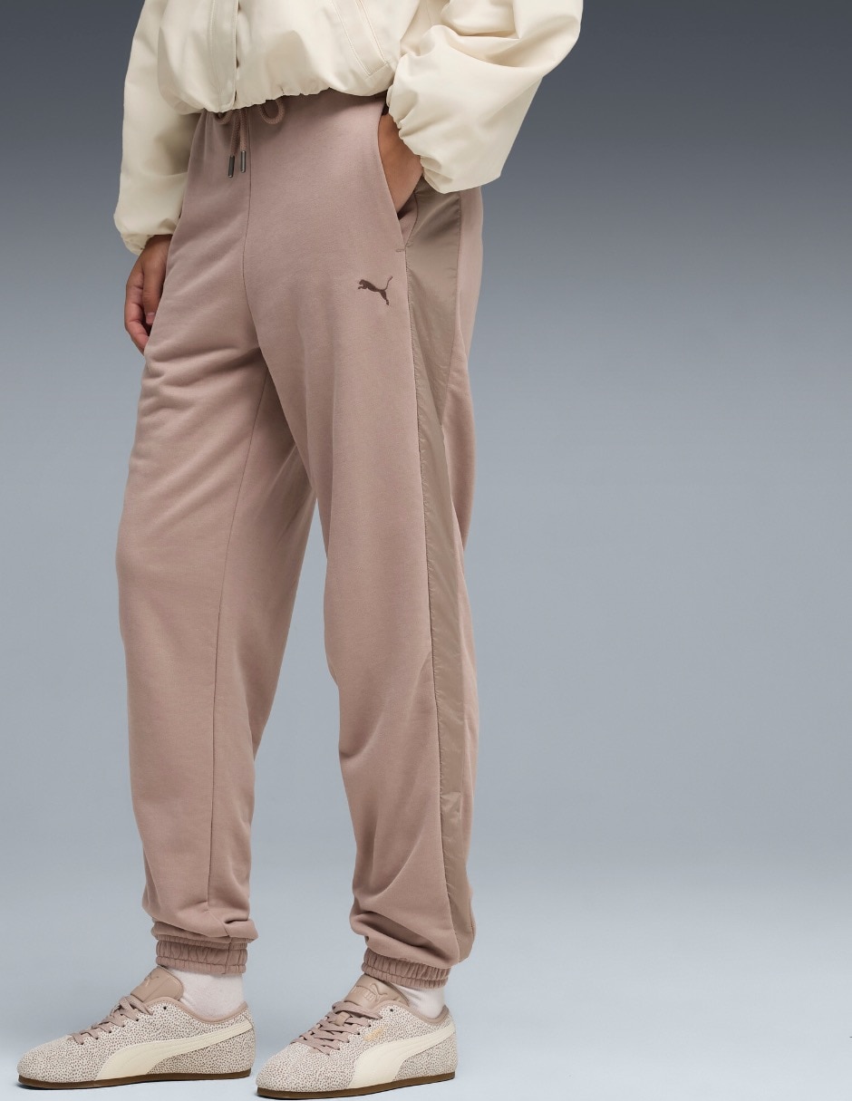 Pants regular Puma Her con elástico para mujer