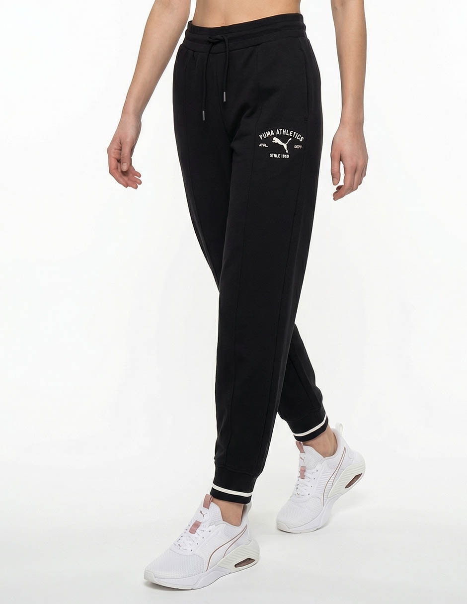 Pants regular Puma con agujeta para mujer
