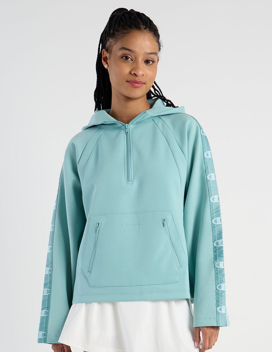 Sudadera con capucha y bolsa para mujer 2