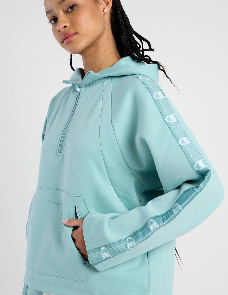 Sudadera con capucha y bolsa para mujer 4