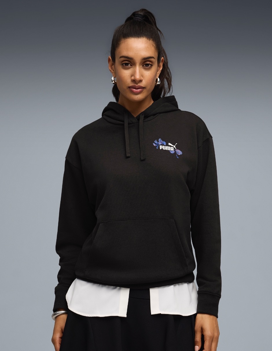 Sudadera con capucha y bolsa Puma Ess Nature 2.0 para mujer