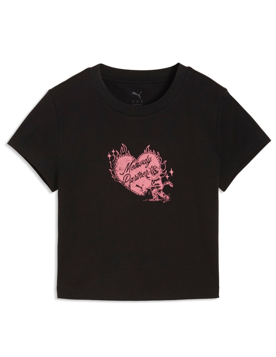 Playera manga corta cuello redondo para mujer Playera manga corta cuello redondo para mujer