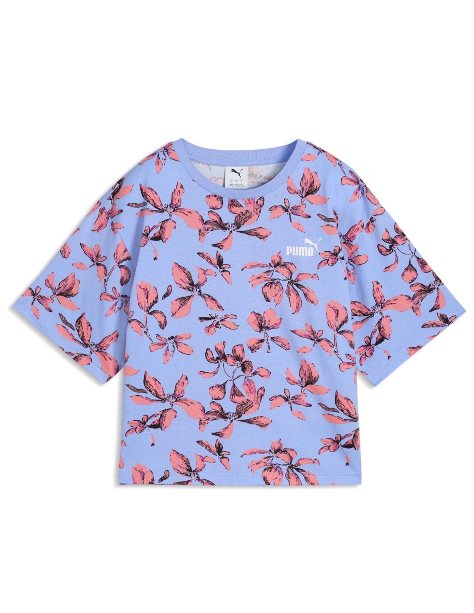 Playera manga corta Ess Nature 2.0 cuello redondo para mujer Playera manga corta Ess Nature 2.0 cuello redondo para mujer