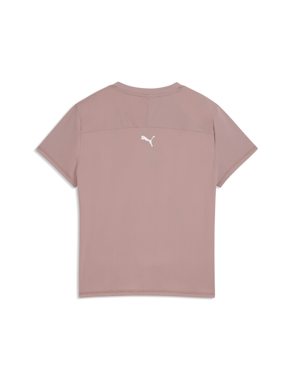 Playera manga corta Puma Dare to cuello con cierre para mujer